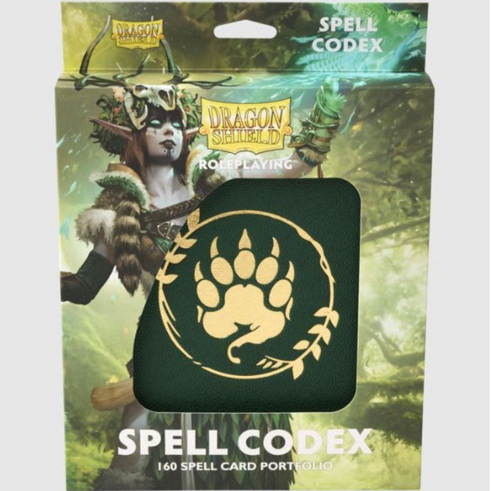 RPG: Dragon Shield: Spell Codex - Druid Forest Green