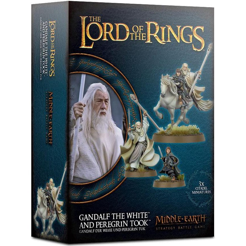 Middle-Earth - Gandalf The White and Peregrin Took ( 30-40 ) - Used