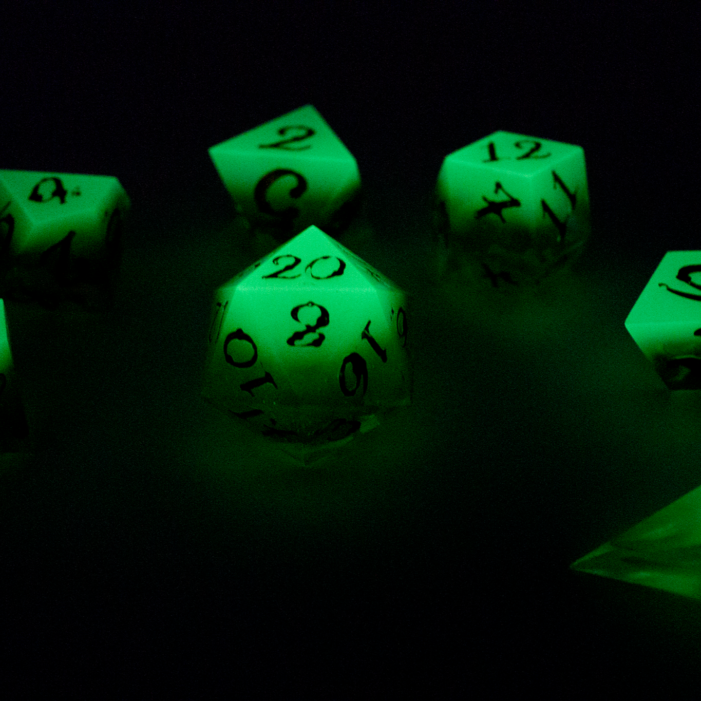 Blue Crystal Atelier - Polyhedral Dice Set