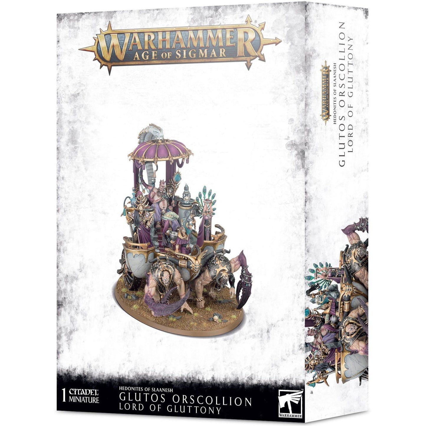 Hedonites of Slaanesh - Glutos Orscollion, Lord of Gluttony ( 83-82-W )