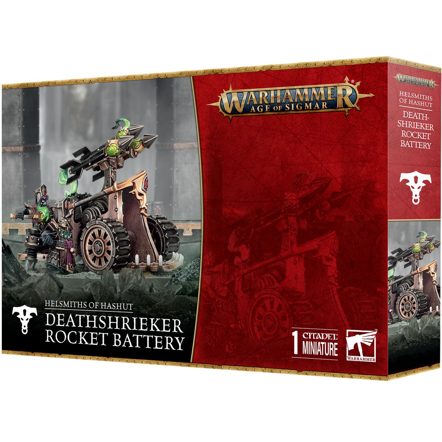 Helsmiths of Hashut - Deathshrieker Rocket Battery / Tormentor Bombard (82-07)