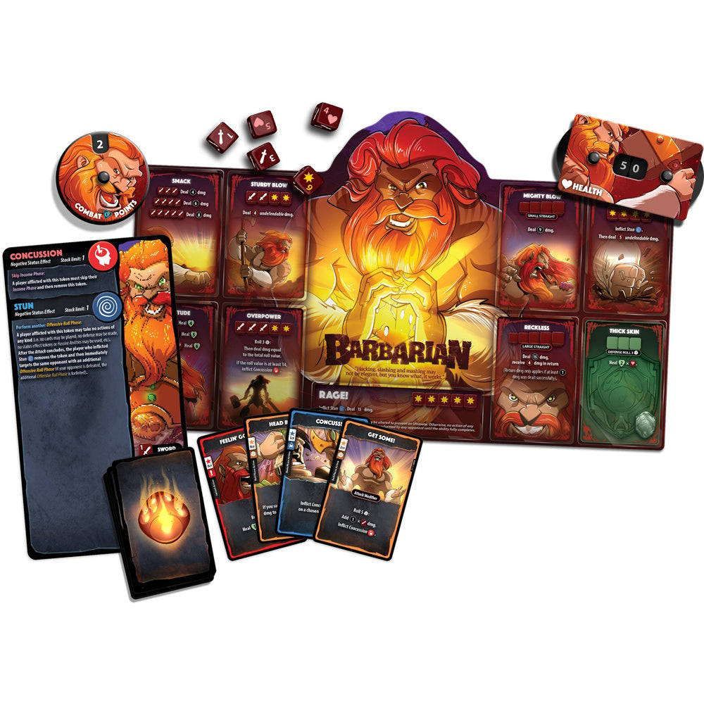 Dice Throne: Hero Pack - Barbarian