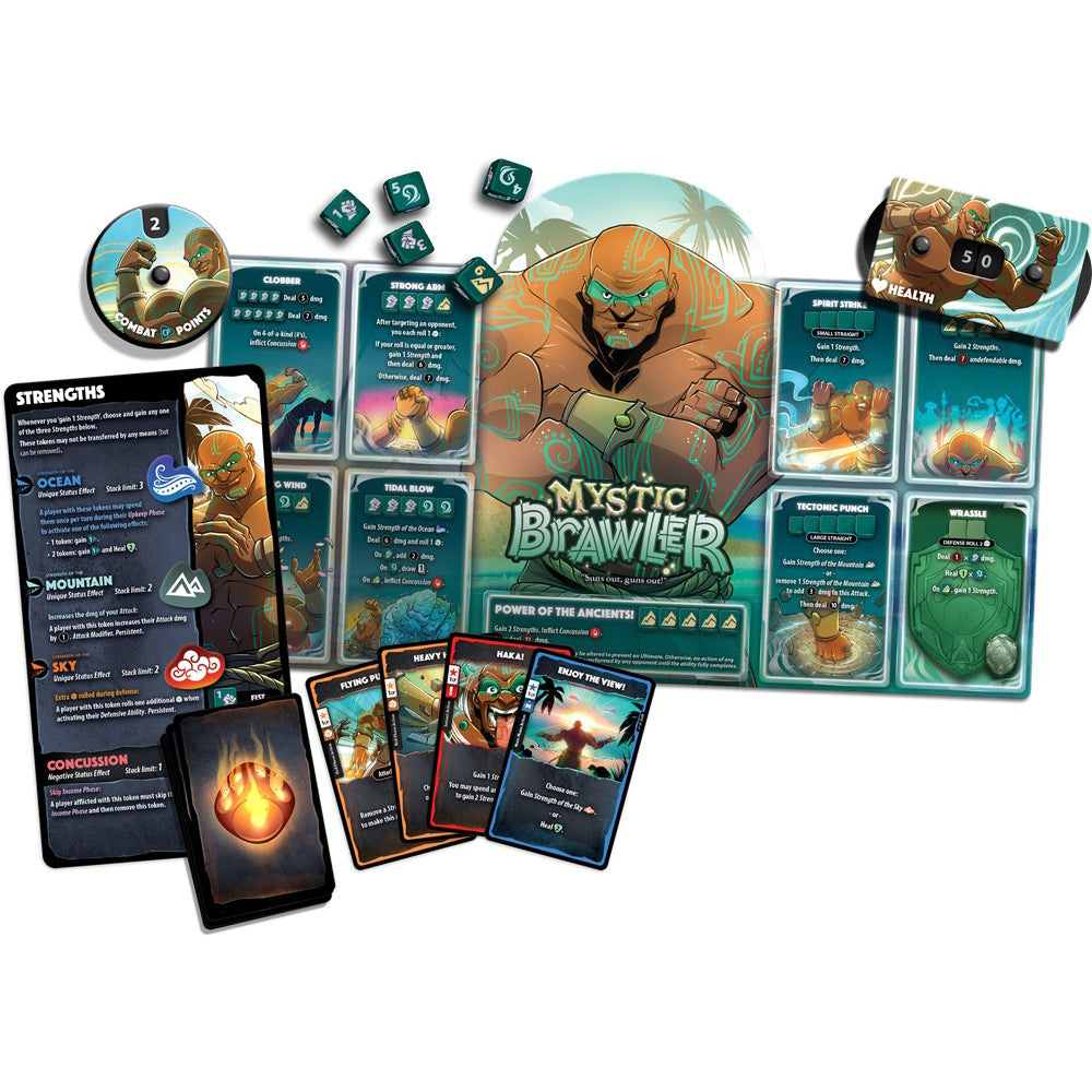 Dice Throne: Hero Pack - Mystic Brawler