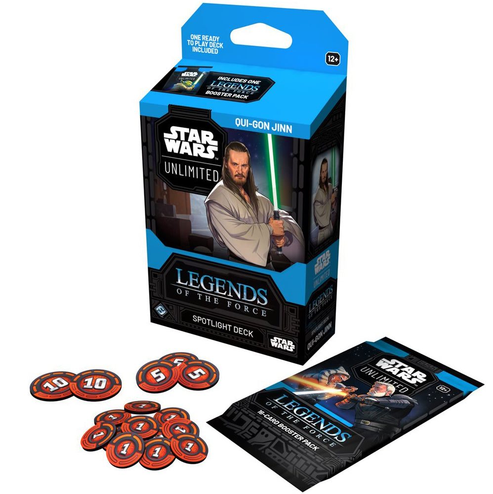 Star Wars: Unlimited - Legends of the Force - Spotlight Deck: Qui-Gon Jinn