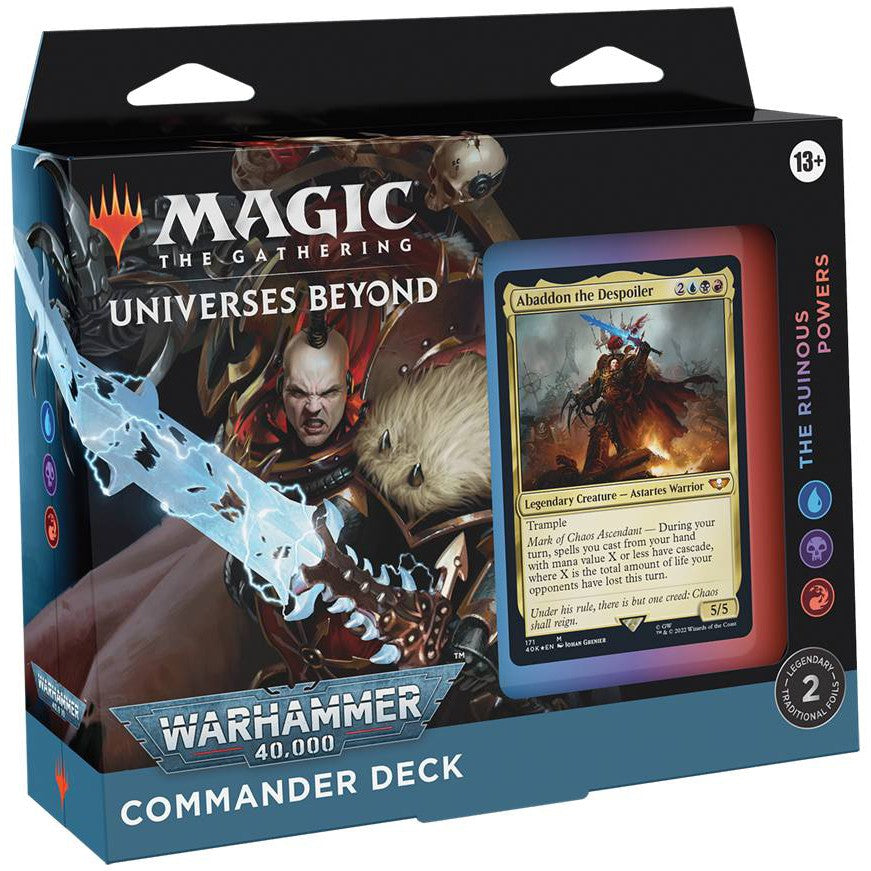 Universes Beyond: Warhammer 40,000 - Commander Deck The Ruinous Powers