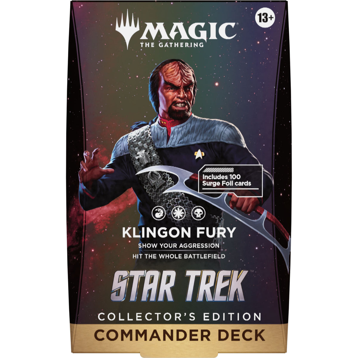 MTG - Star Trek - Collector Commander Deck - Klingon Fury