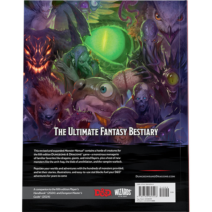 Dungeons & Dragons - Monster Manual (2024 ed.)