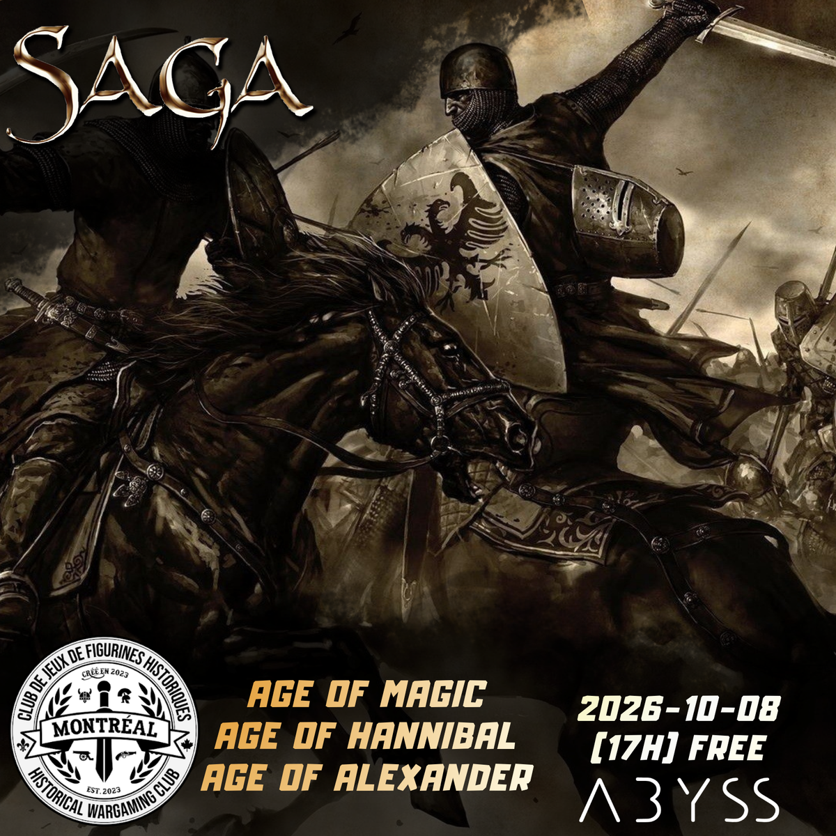 SAGA: Age of Magic - Age of Hannibal - Age of Alexander - 2026-10-08 (17h)