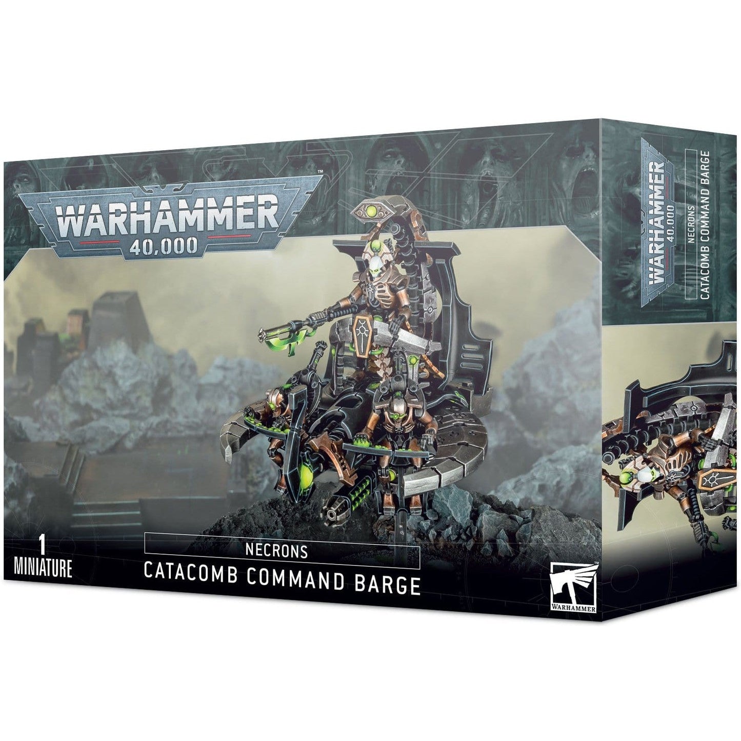 Necrons - Catacomb Command Barge / Annihilation Barge ( 49-12 )