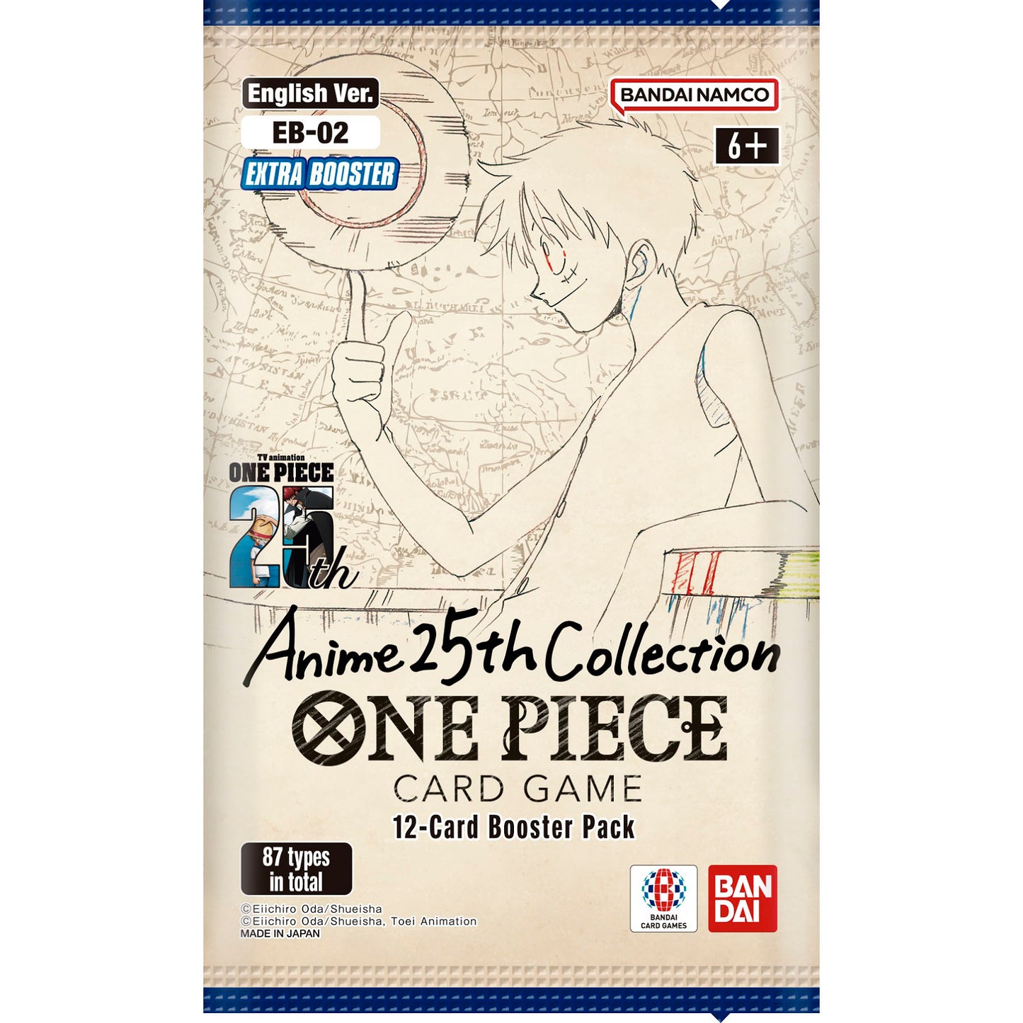 One Piece Booster Pack - Anime 25th Collection (EB-02)