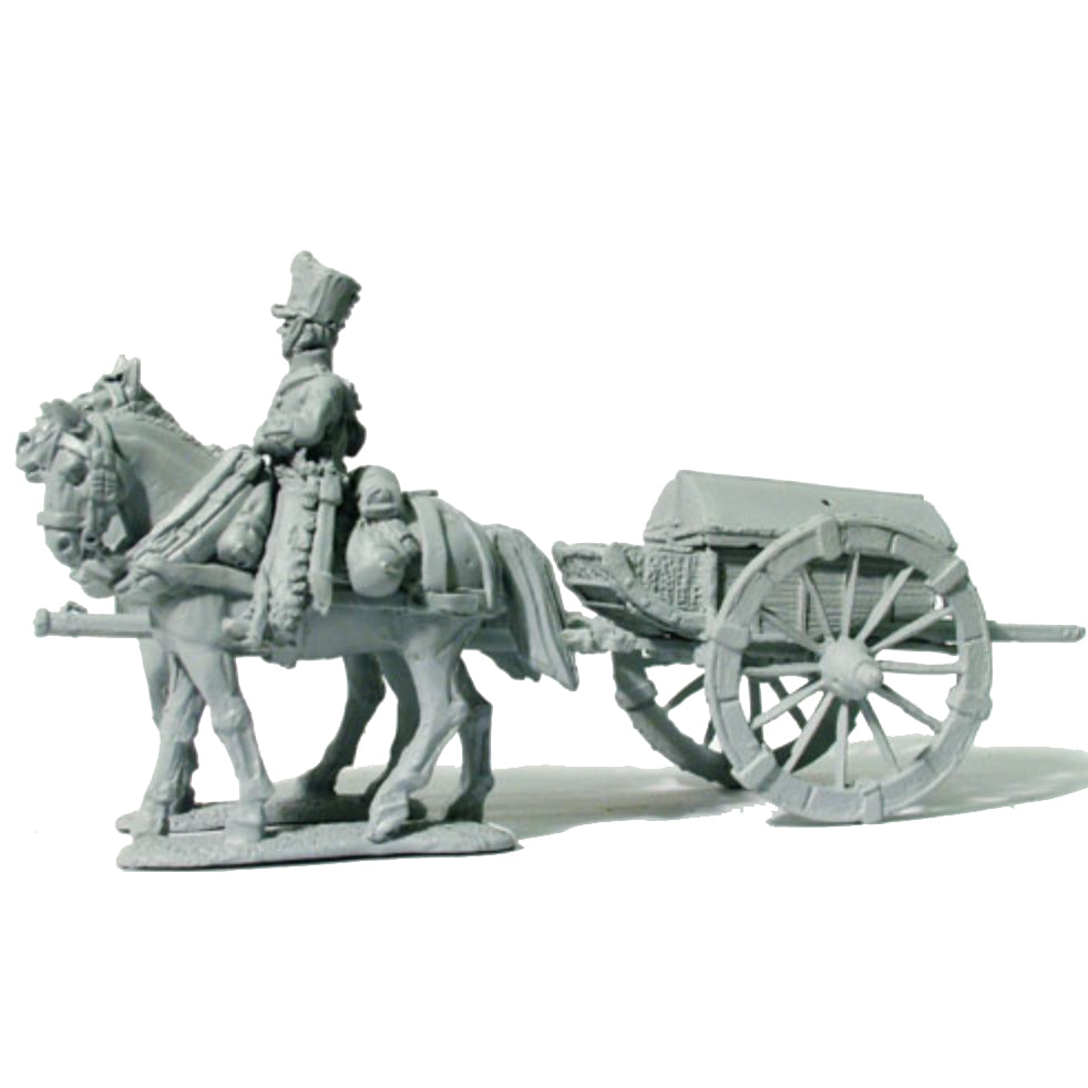 Two wheeled , two horse ammunition wagon (PN32)