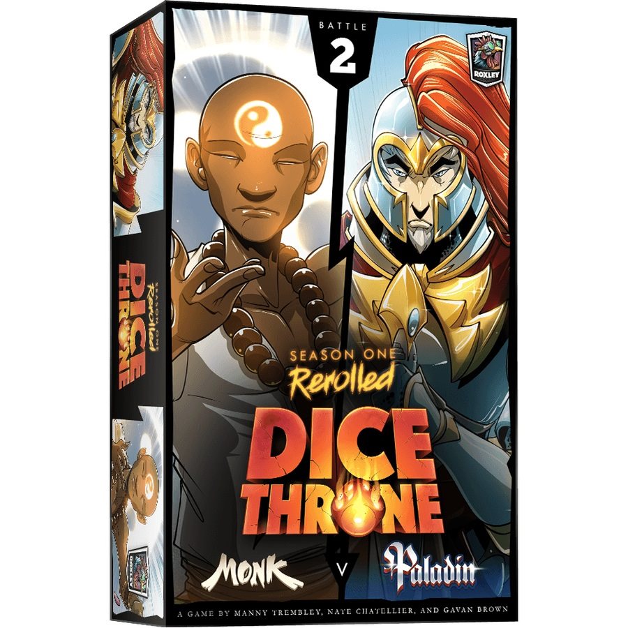 Dice Throne: Season One Rerolled: Monk vs Paladin