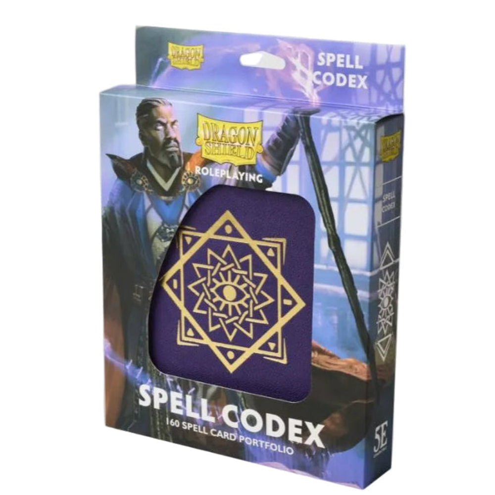 RPG: Dragon Shield: Spell Codex - Sorcerer Arcane Purple