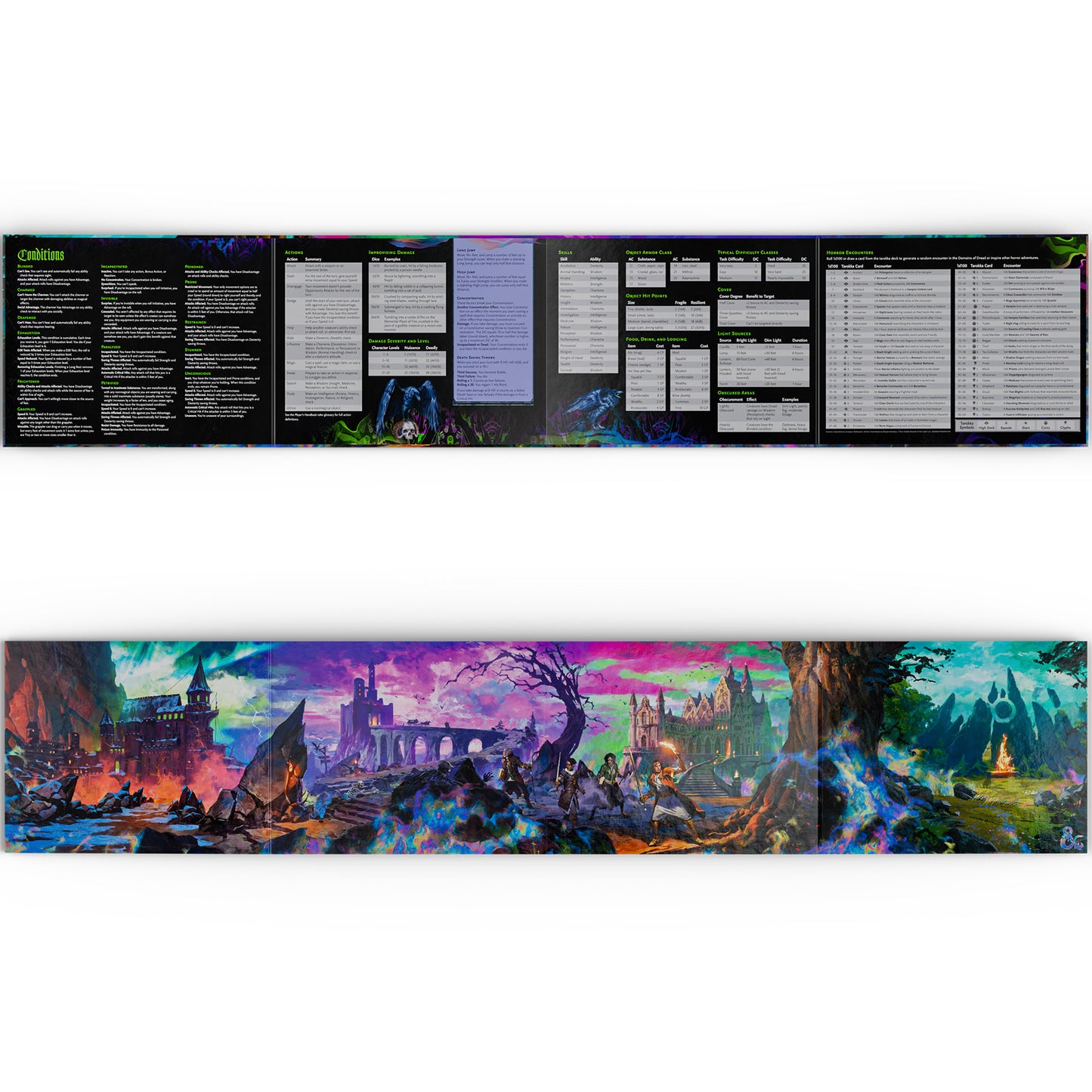 D&D 5e - Ravenloft The Horrors Within - Dungeon Master's Screen