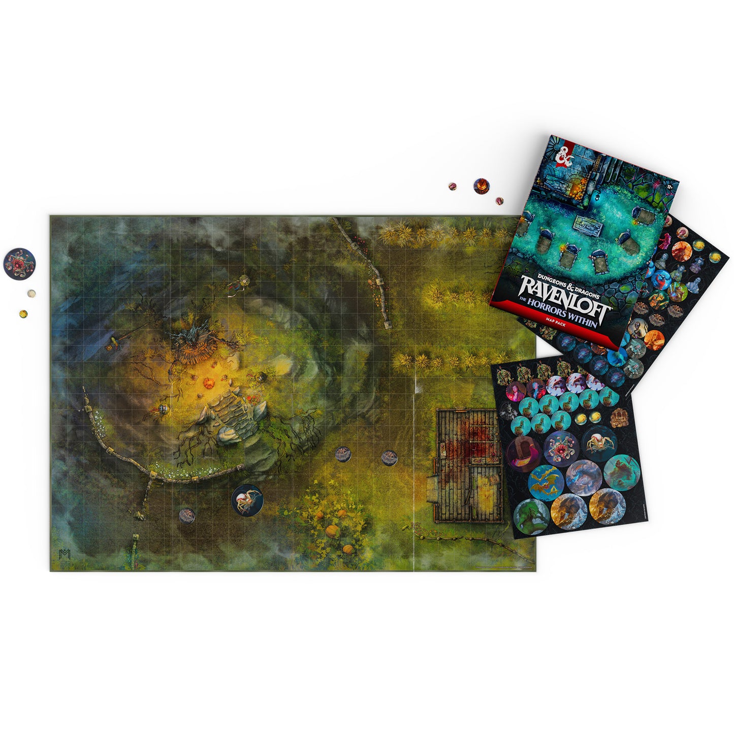 D&D 5e - Ravenloft The Horrors Within - Map Pack