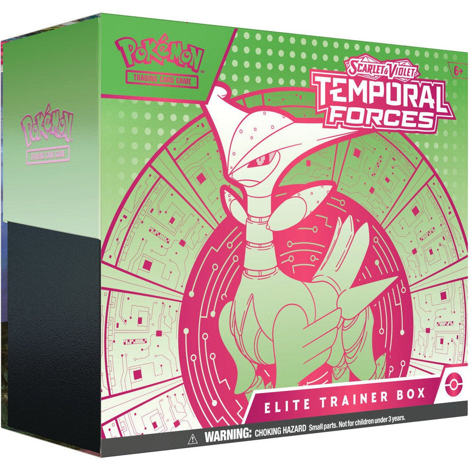 Pokemon SV5: Temporal Forces Elite Trainer Box - Iron Leaves