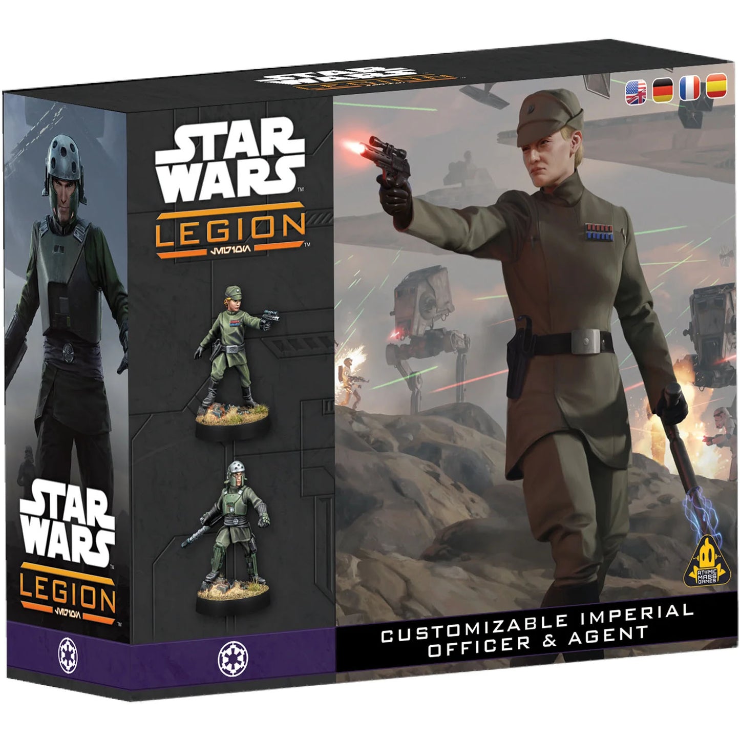 Star Wars: Legion - Customizable Imperial Officer & Agent (SWQ09)