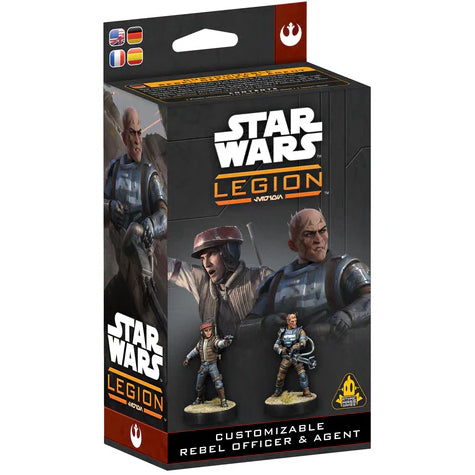 Star Wars: Legion - Customizable Rebel Officer & Agent (SWQ13)