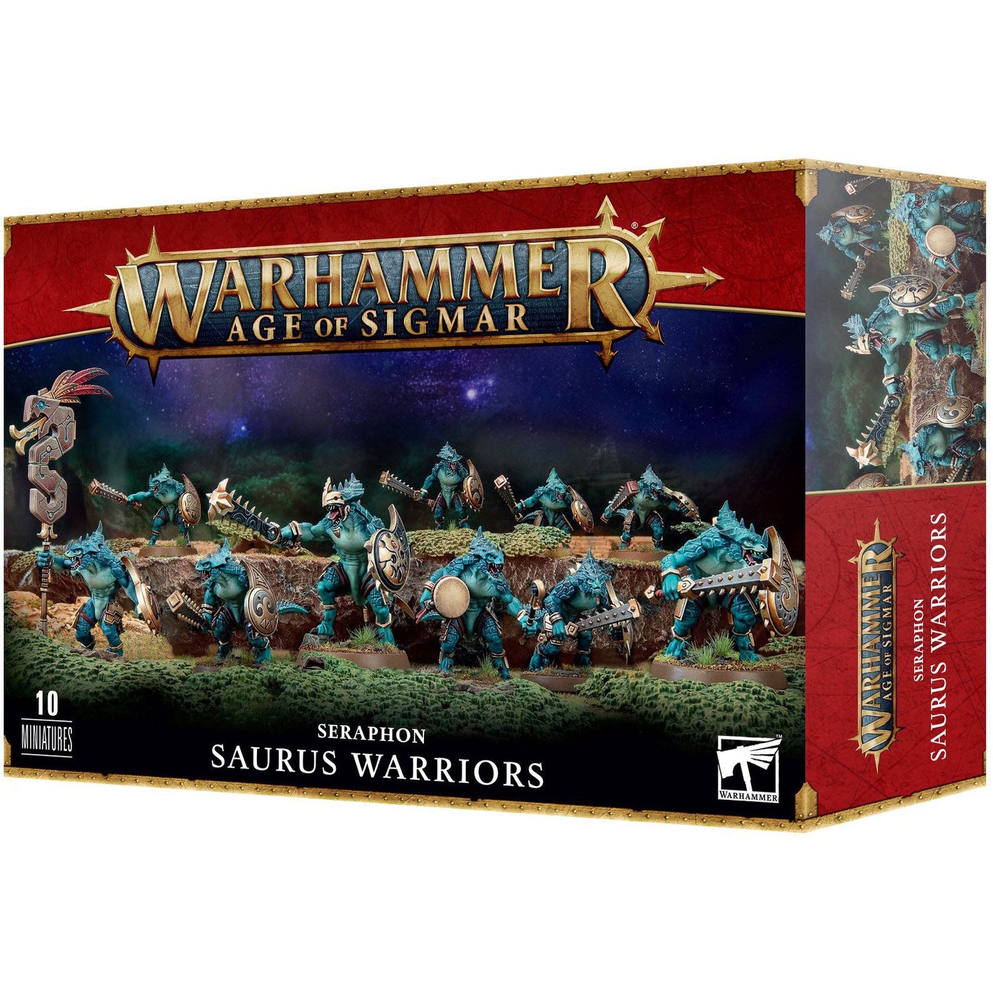 Seraphon Saurus Warriors ( 88-06 ) - Used