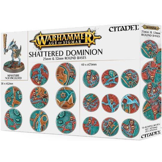 Citadel Shattered Dominion Round Bases 25 & 32mm (66-96)