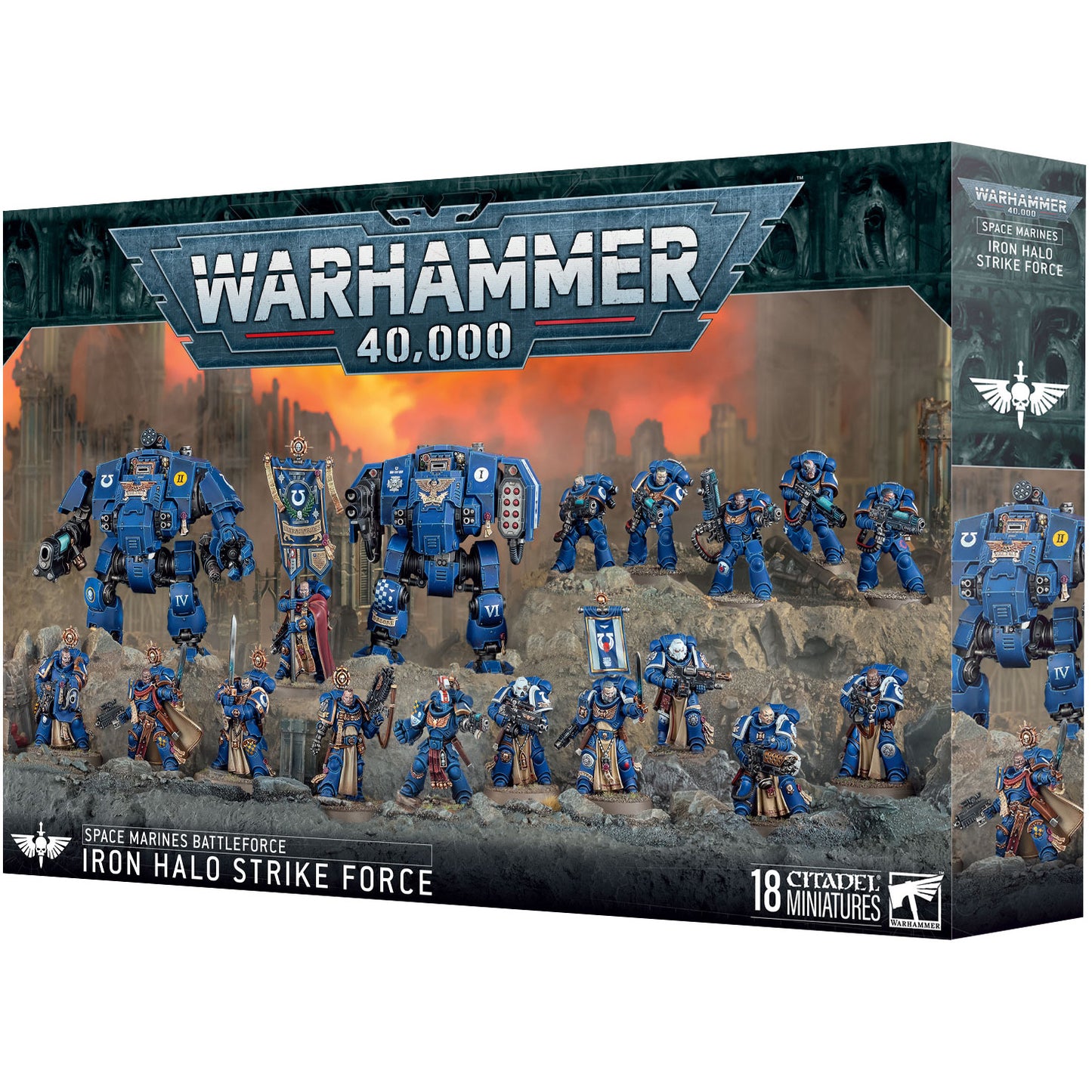 Battleforce: Space Marines - Iron Halo Strike Force (71-48) (2nd Waves)