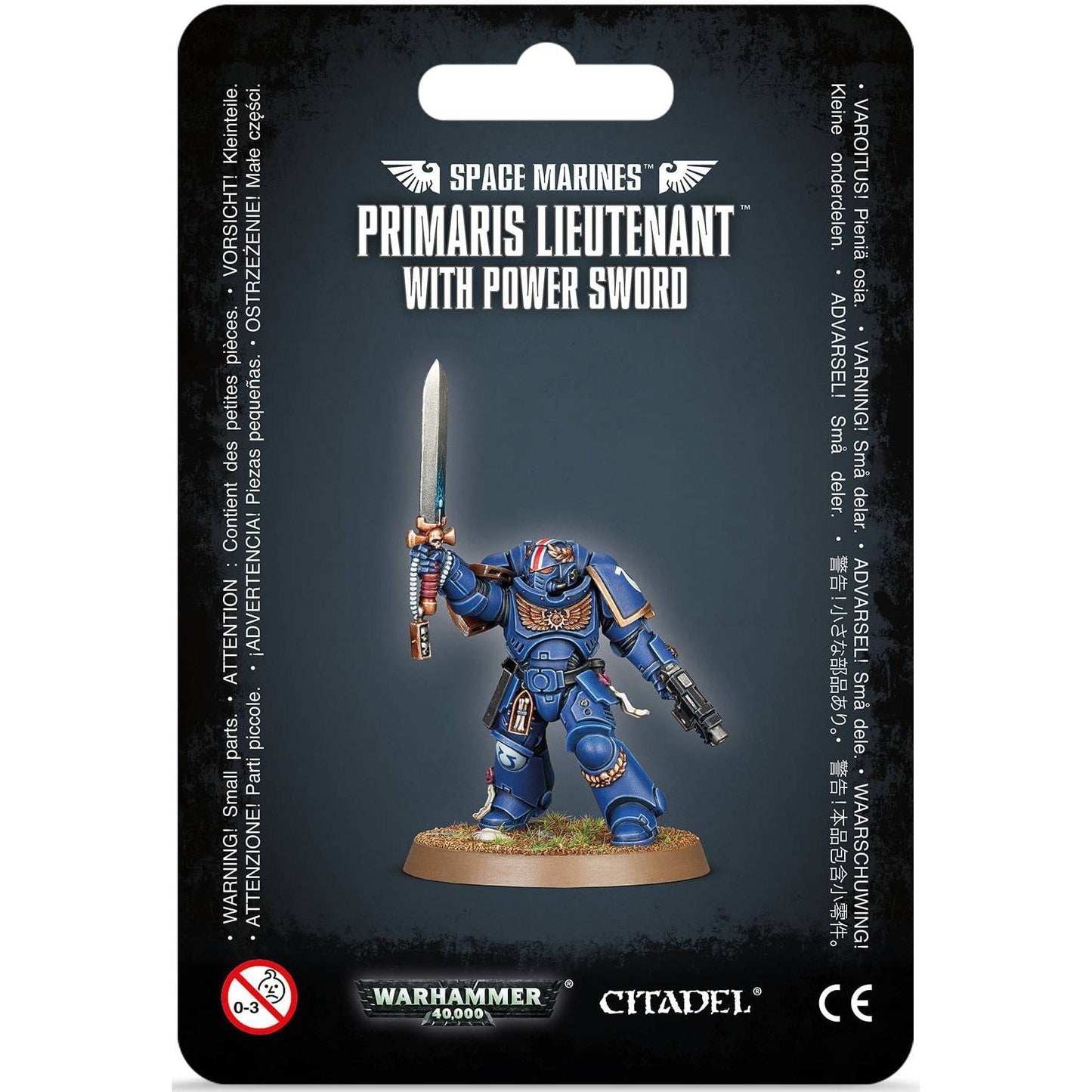 Space Marines - Primaris Lieutenant with Power Sword ( 48-84 )