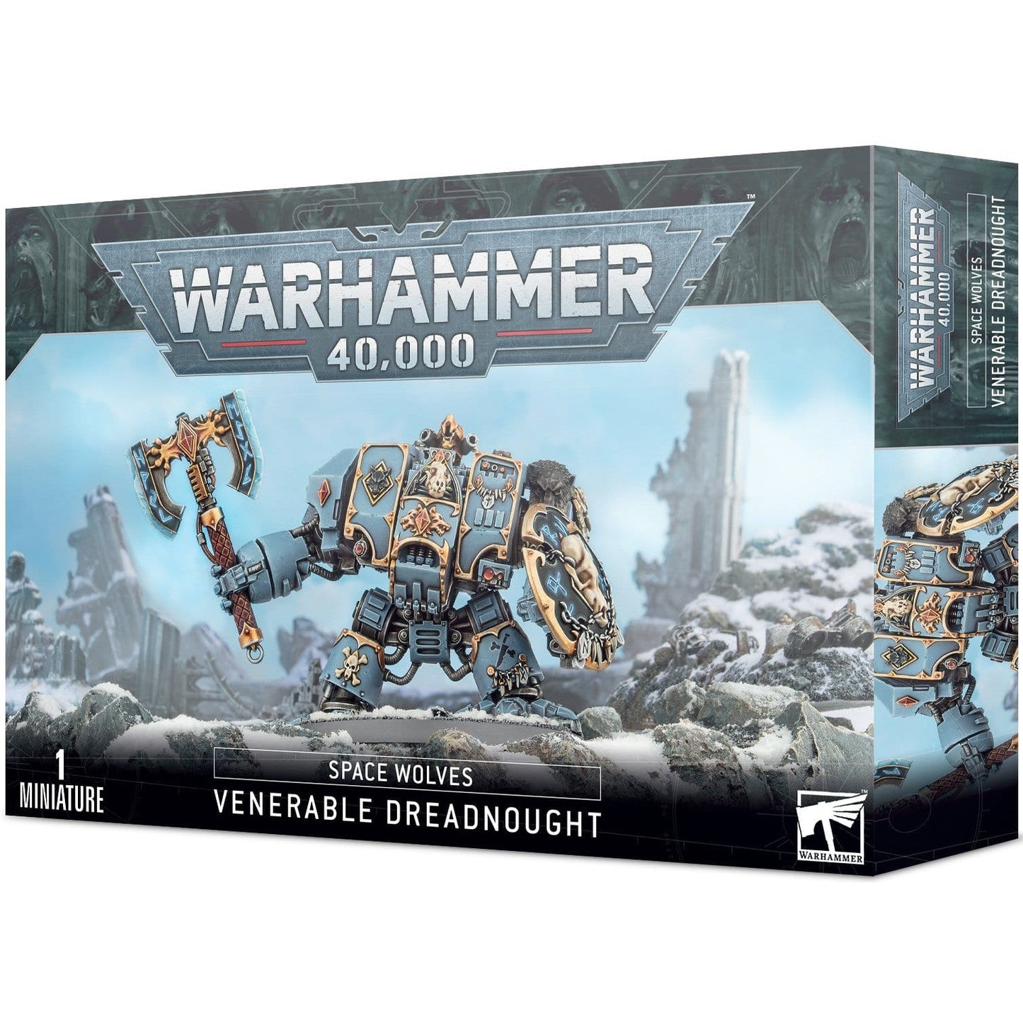 Space Wolves - Venerable Dreadnought - Bjorn the Fell-Handed - Murderfang ( 53-12 )