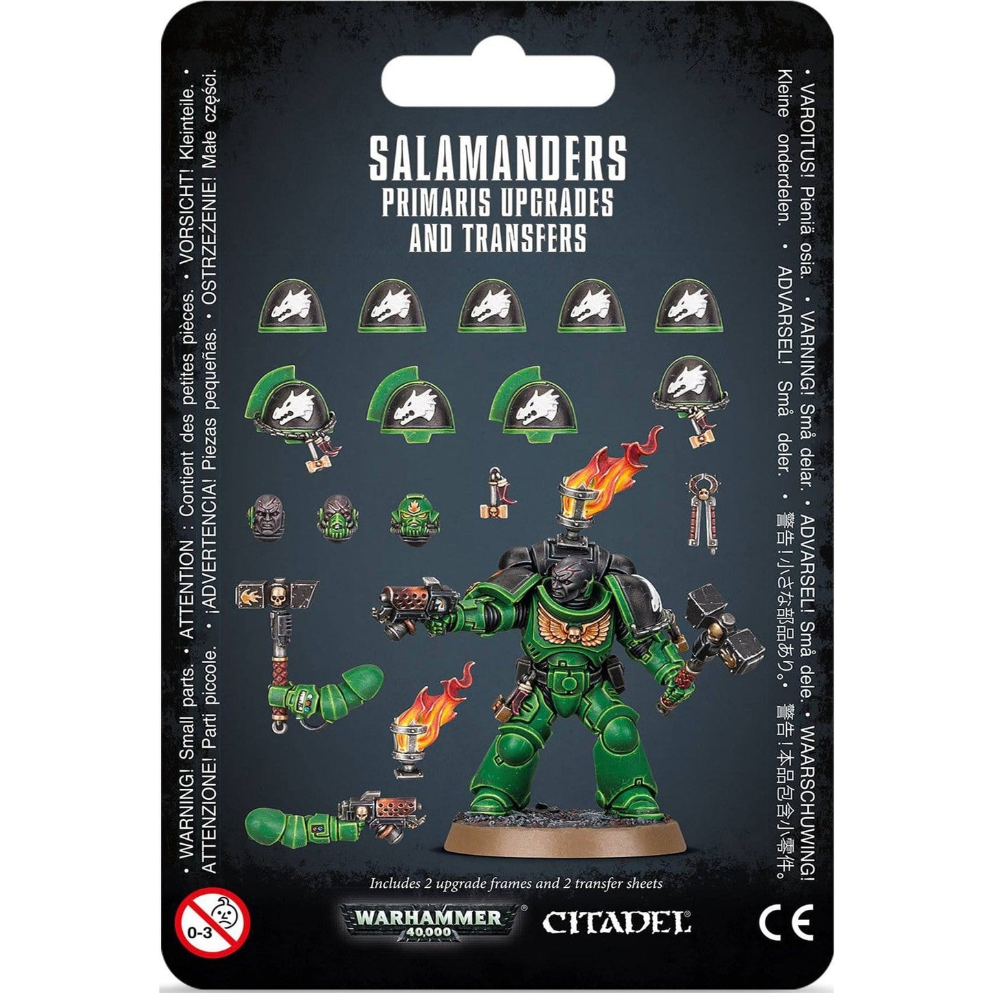 Salamanders Primaris Upgrades & Transfers ( 55-16 ) - Used