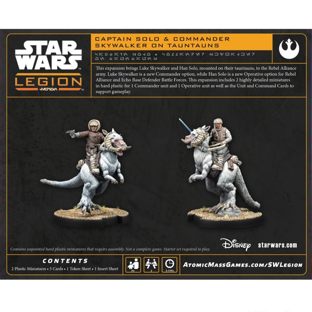 Star Wars: Legion - Han Solo & Luke Skywalker on Tauntaun (SWQ41)