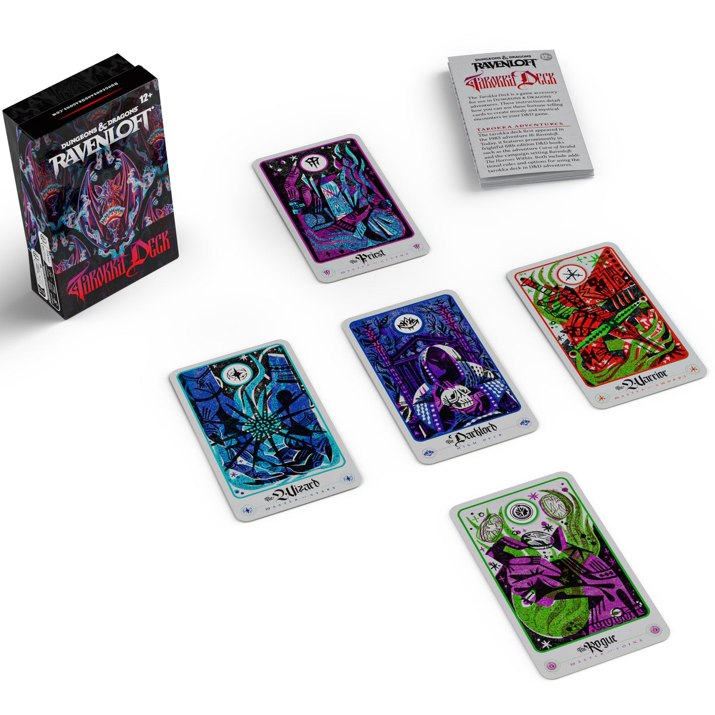 D&D 5e - Ravenloft The Horrors Within - Tarokka Deck