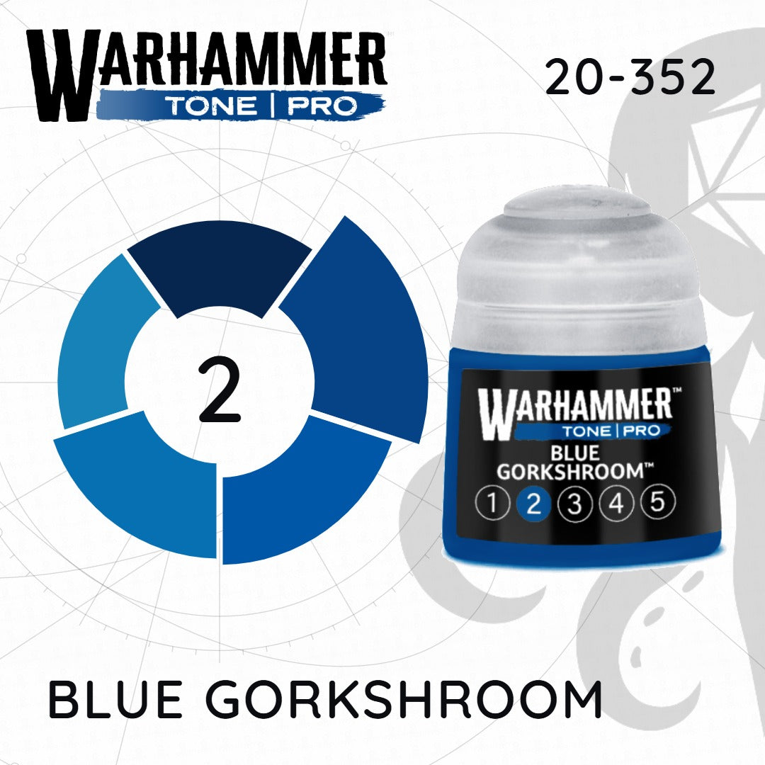 Warhammer Tone Pro - Blue Gorkshroom 2 (20-352)