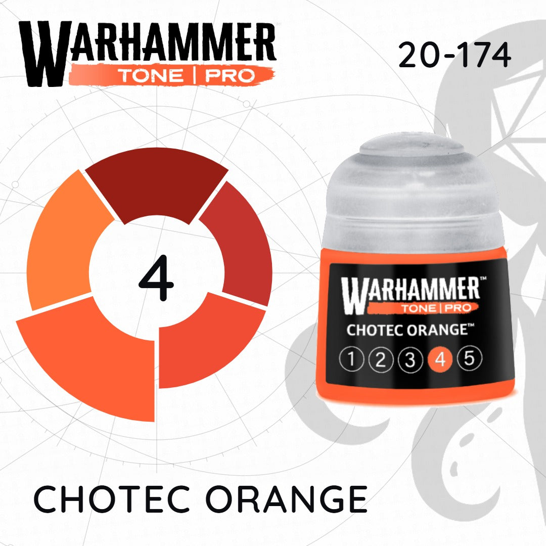 Warhammer Tone Pro - Chotec Orange 4 (20-174)