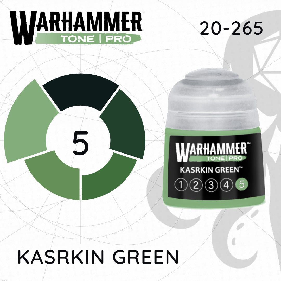 Warhammer Tone Pro - Kasrkin Green 5 (20-265)