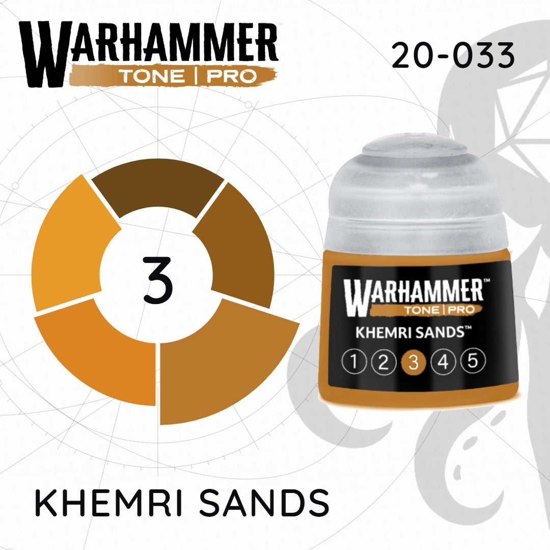 Warhammer Tone Pro - Khemri Sands 3 (20-033)