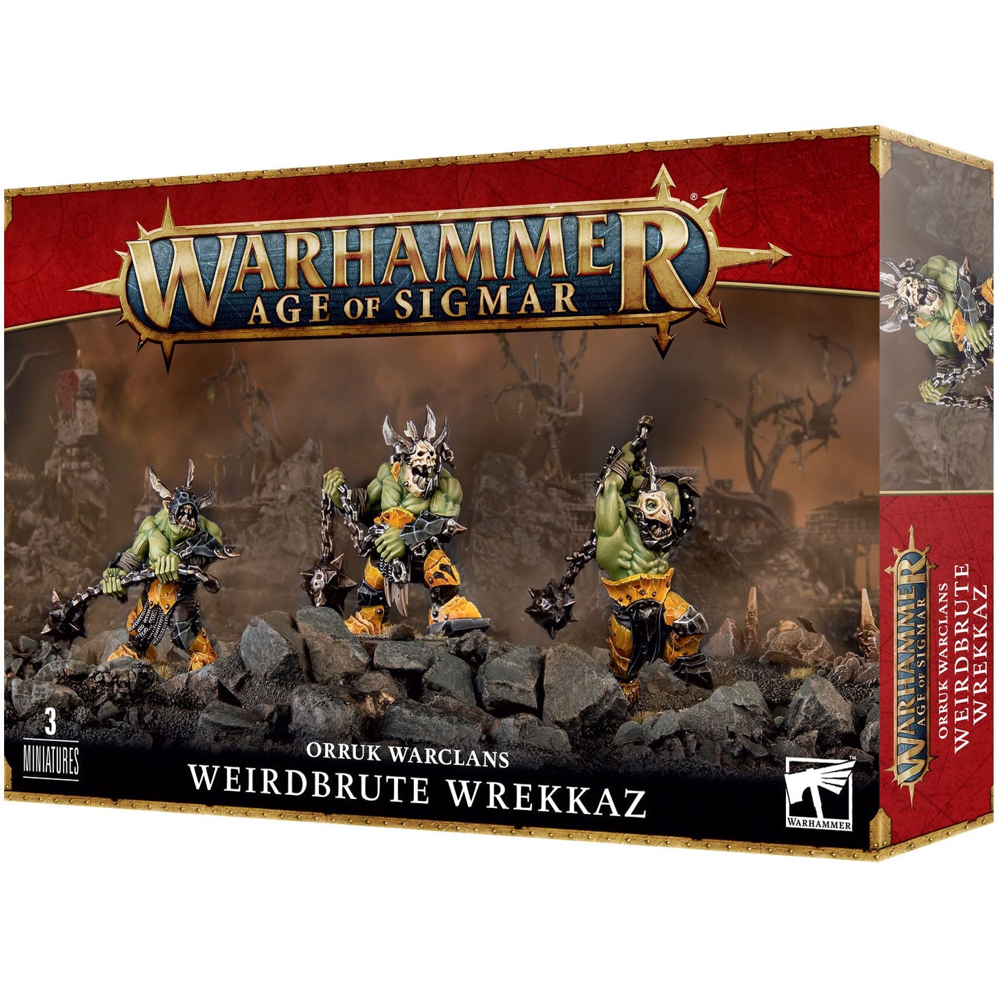 Orruk Warclans - Weirdbrute Wrekkaz / Brute Ragerz ( 89-82 ) - Used