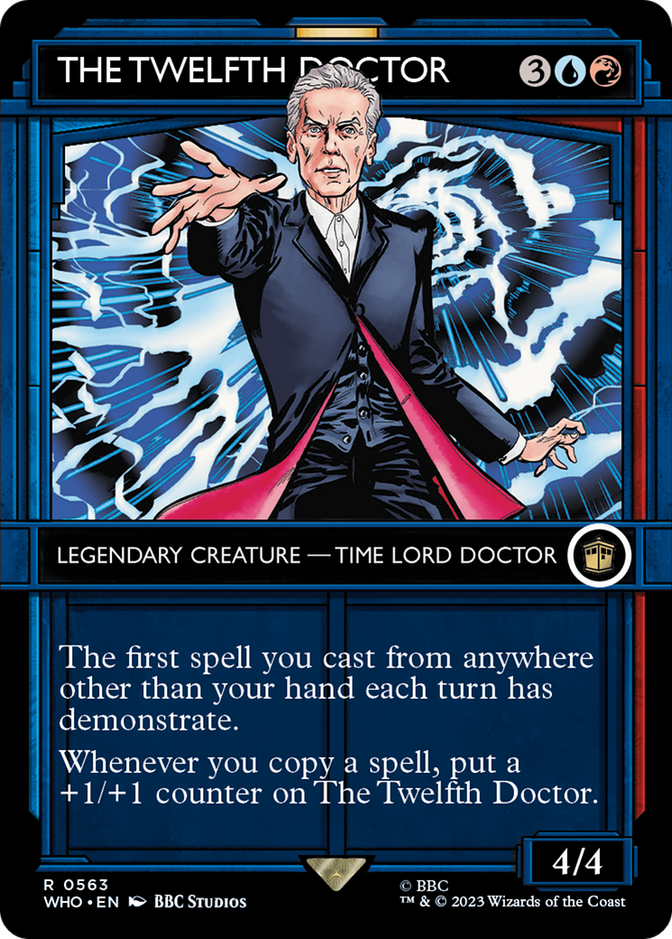 The Twelfth Doctor (WHO-563) - Doctor Who: (Showcase) (Borderless)