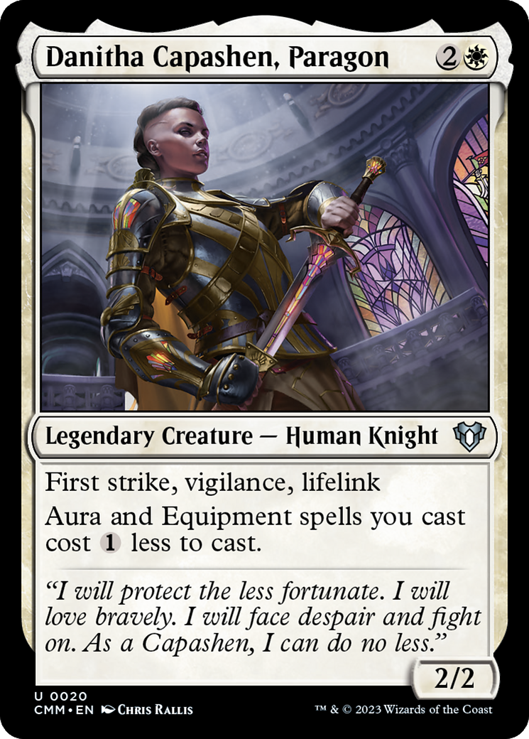 Danitha Capashen, Paragon (CMM-020) - Commander Masters