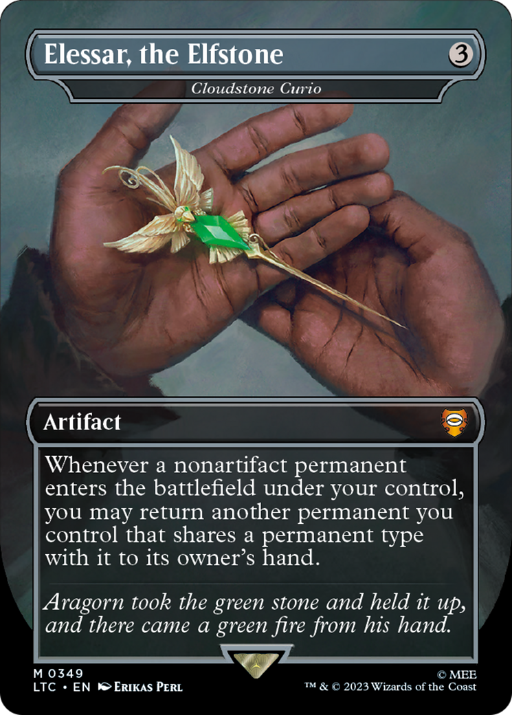 Cloudstone Curio (LTC-349) - Tales of Middle-earth Commander / Elessar, the Elfstone (Borderless)