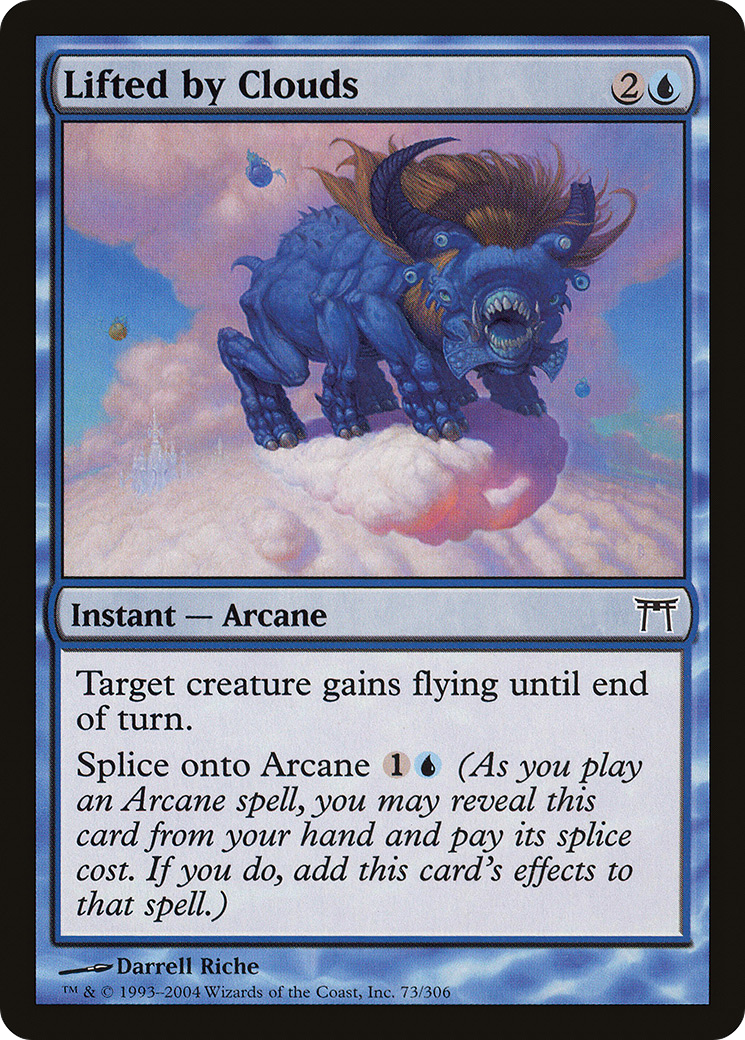 Lifted by Clouds (CHK-073) - Champions of Kamigawa Foil