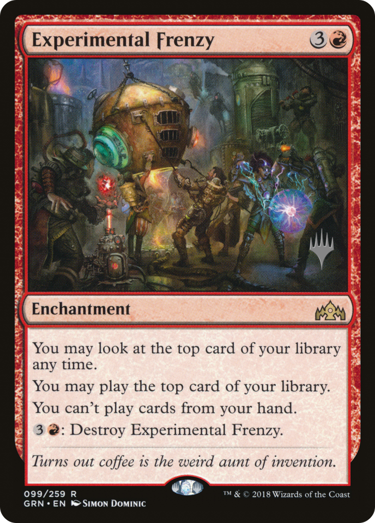 Experimental Frenzy (PPM20-099) - Guilds of Ravnica Promos Foil