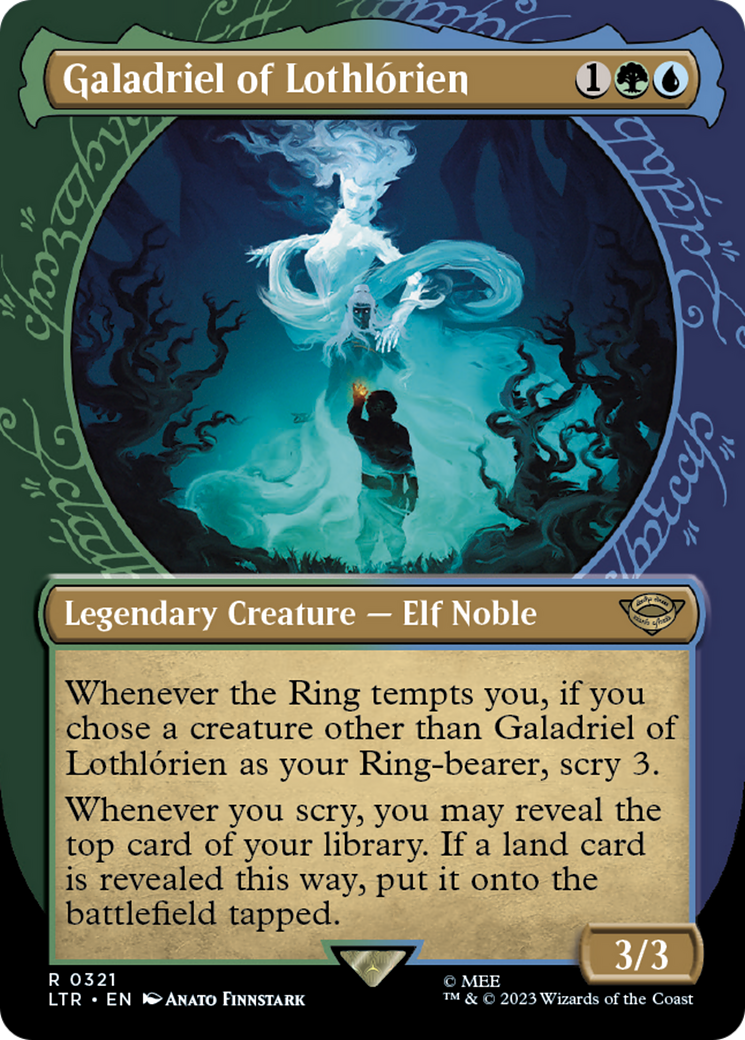 Galadriel of Lothlórien (LTR-321) - The Lord of the Rings: Tales of Middle-earth: (Showcase) (Borderless)