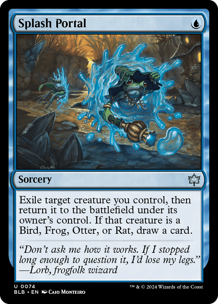 Splash Portal (BLB-074) - Bloomburrow