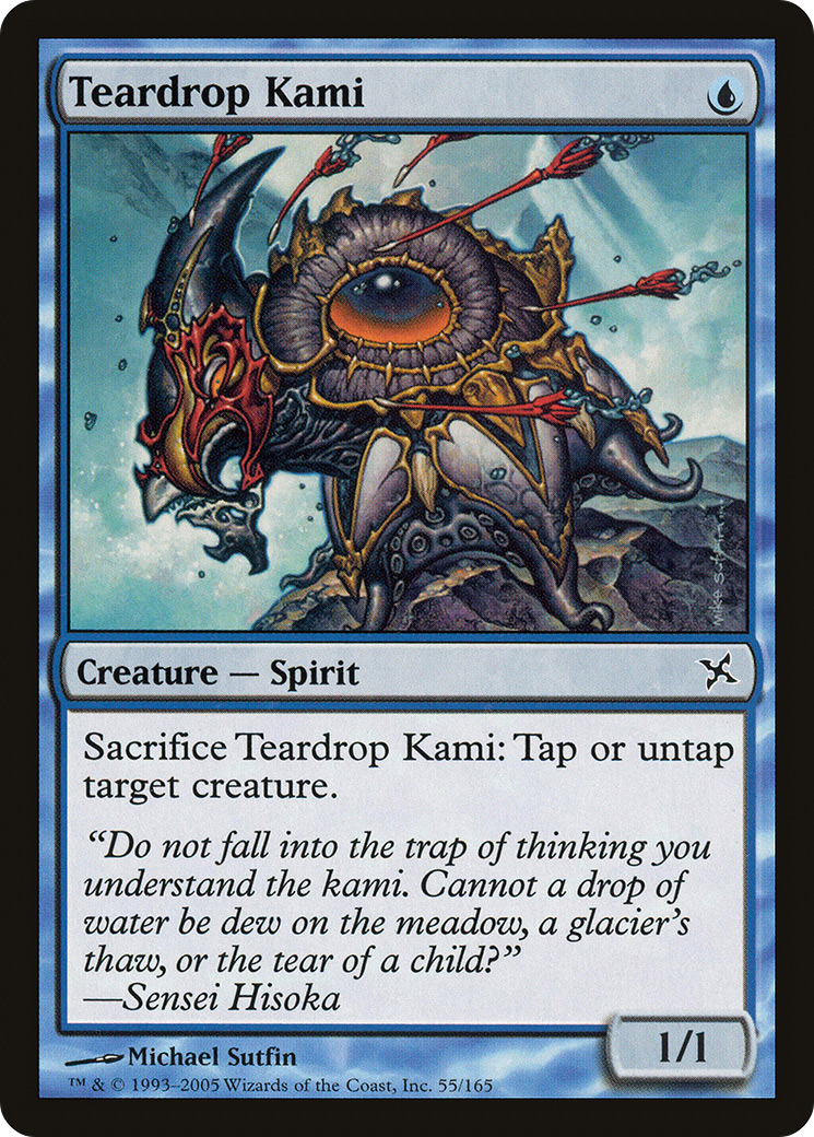 Teardrop Kami (BOK-055) - Betrayers of Kamigawa Foil
