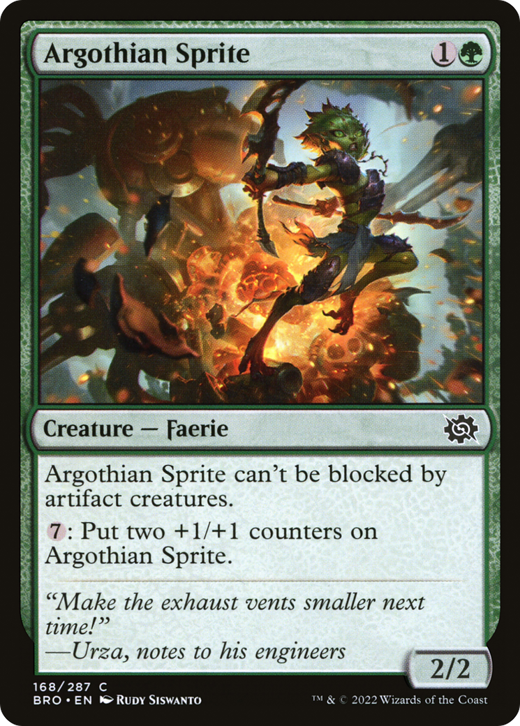 Argothian Sprite (BRO-168) - The Brothers' War