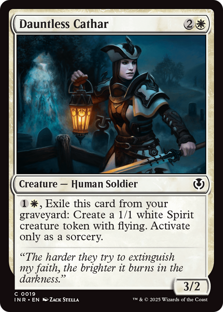 Dauntless Cathar (INR-019) - Innistrad Remastered Foil