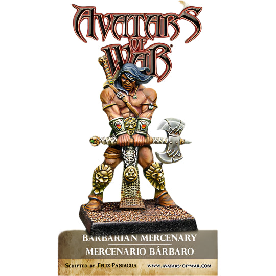 Avatars of War - Barbarian Hero (AOW07)
