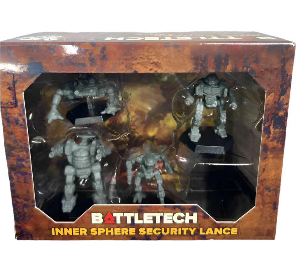 Battletech - Inner Sphere Security Lance Forcepack
