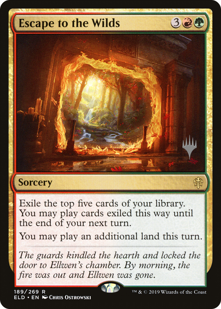 Escape to the Wilds (PPELD-189P) - Throne of Eldraine Promos