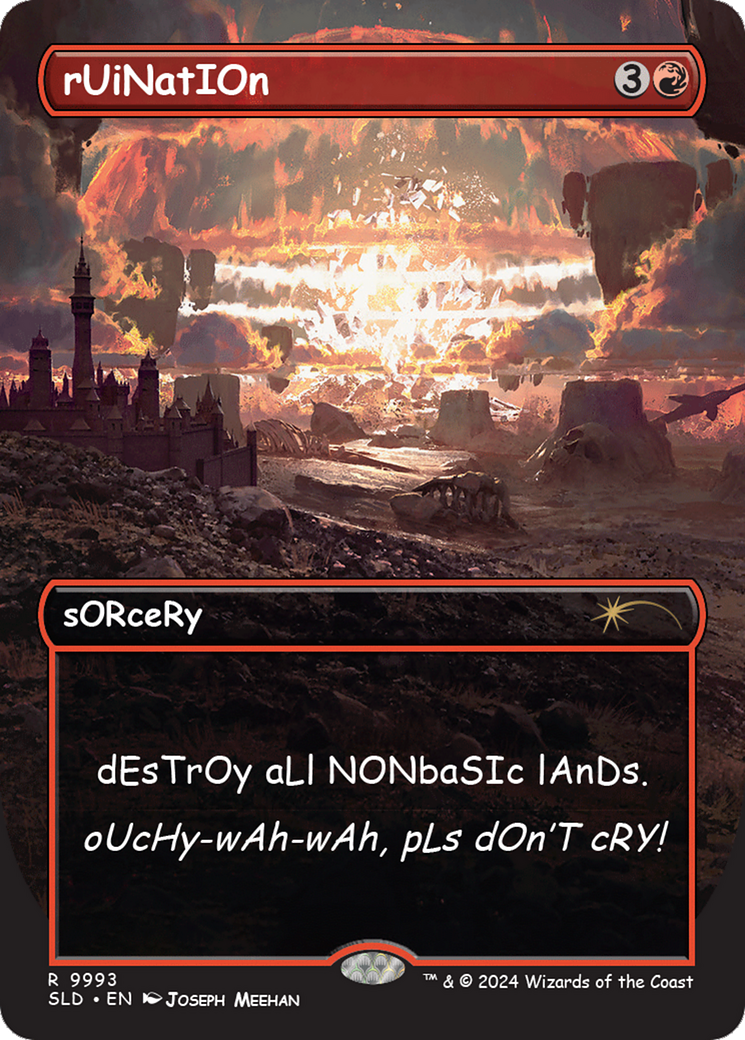 Ruination (SLD-9993) - Secret Lair Drop (Borderless)