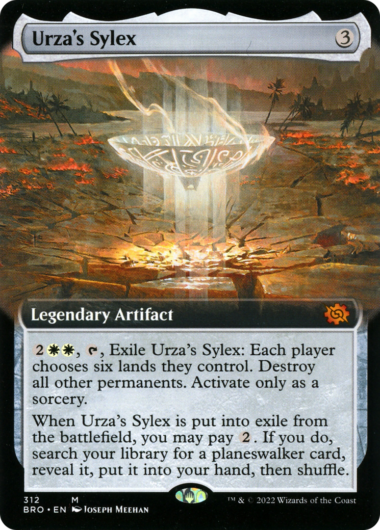 Urza's Sylex (BRO-312) - The Brothers' War: (Extended Art)